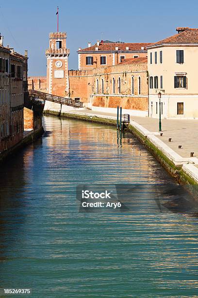 Arsenale Di Venezia Dettagli Architettonici Venezia Italia - Fotografie stock e altre immagini di Ambientazione esterna