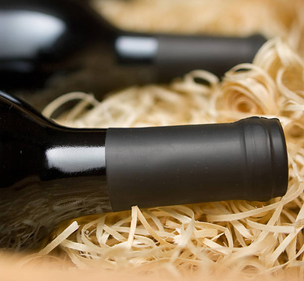 istock Closeup of Wine Bottle 185269514