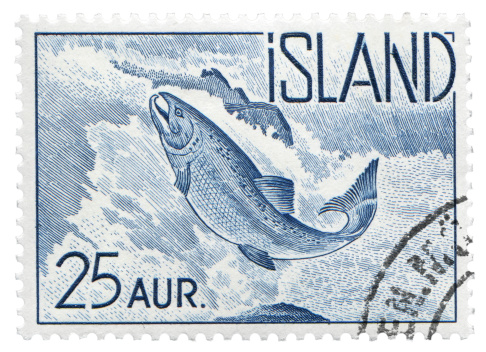 CUBA - CIRCA 1969: stamp printed in Cuba shows fish Gramma loreto, series \