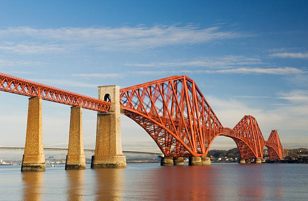 ponte ferroviária do forth - railway bridge imagens e fotografias de stock