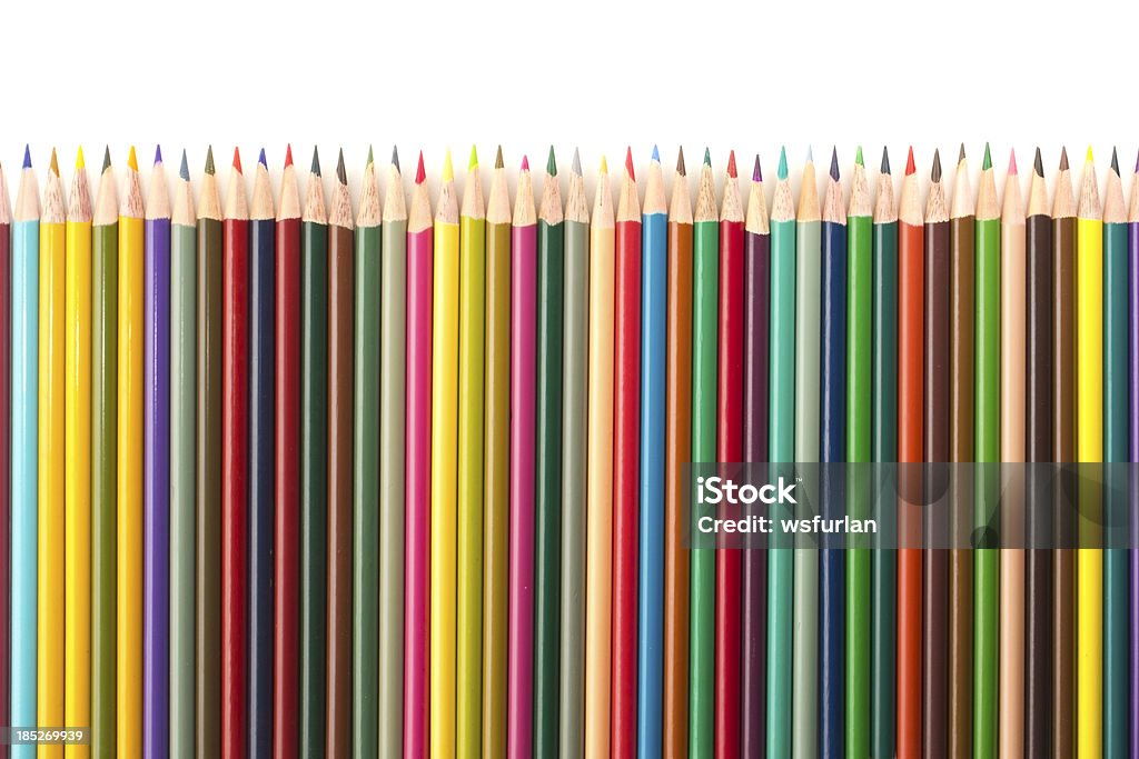 Lápis coloridos - Foto de stock de Afiado royalty-free