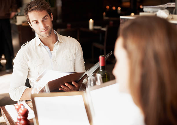 istock Admiring her beauty from across the dinner table 185270331