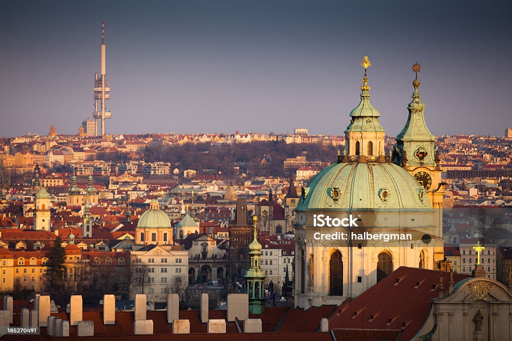 Cattedrale di San Nicola-Praga - Foto stock royalty-free di Praga
