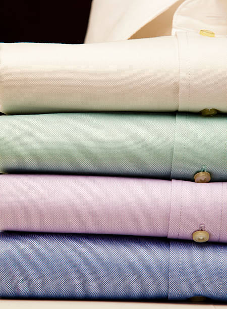 istock Close up of a mens shirts 185270687