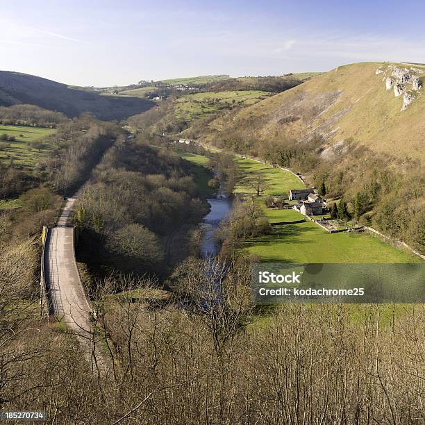 Пик Дистрикт — стоковые фотографии и другие картинки Wye Valley - Wye Valley, Англия, Без людей