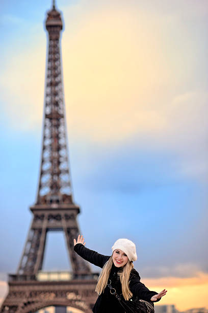 istock woman in Paris 185270738