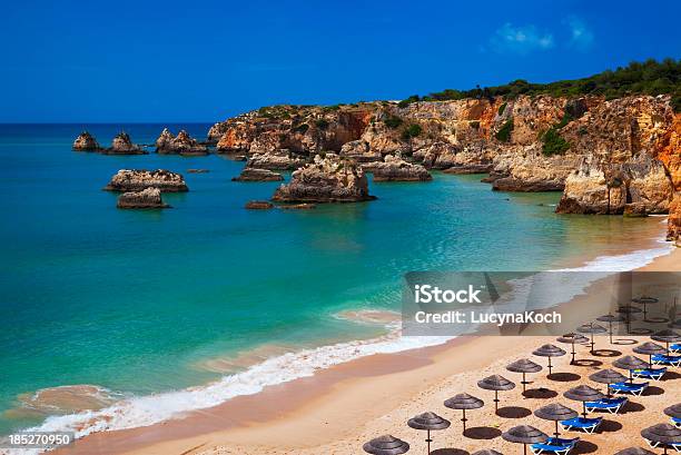 Algarve Beach Stockfoto und mehr Bilder von Algarve - Algarve, Blau, Bucht