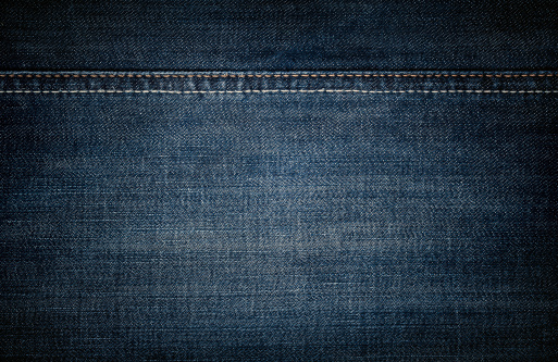 Horizontal jeans texture