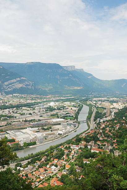istock View of Grenoble with the river and mountains 185271459
