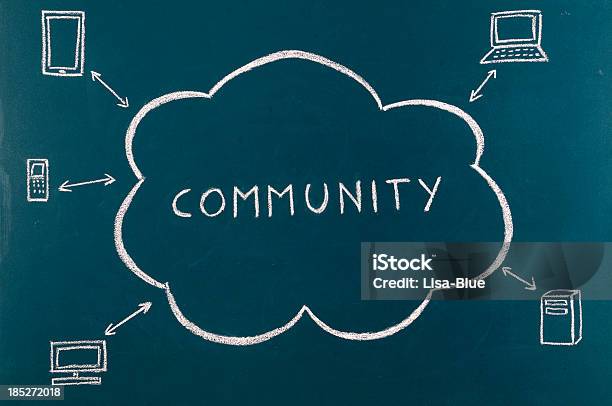Koncepcja Cloud Computing - zdjęcia stockowe i więcej obrazów Internet - Internet, Społeczność, Bez ludzi