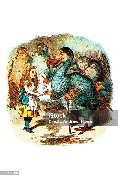 The Caucus Race Stock Vektor Art und mehr Bilder von Dodo Vogel - Dodo Vogel, Alice im Wunderland, Alt