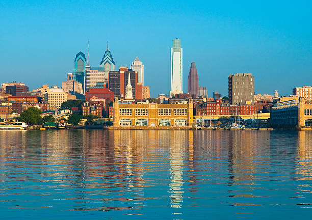 istock Philadelphia skyline and the Delaware River 185273394