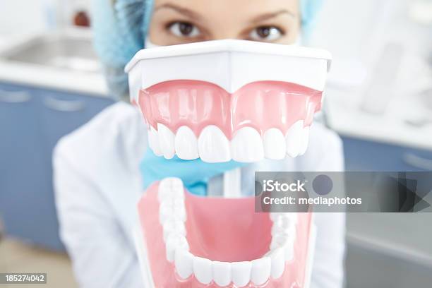 Dientes Sanos Foto de stock y más banco de imágenes de 20-24 años - 20-24 años, Abierto, Adulto