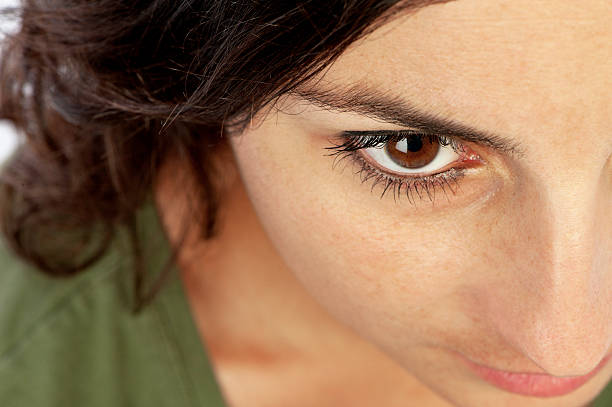 istock Attractive Young Woman Close Up 185274735