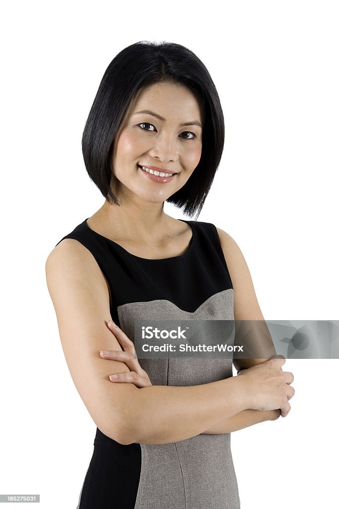 Casual mujer asiática - Foto de stock de Alegría libre de derechos