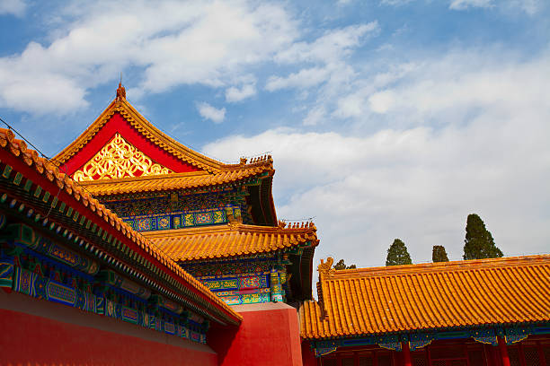 Forbidden City "Chinese temple in the Forbidden City,Beijing,China." forbidden city beijing architecture chinese ethnicity stock pictures, royalty-free photos & images