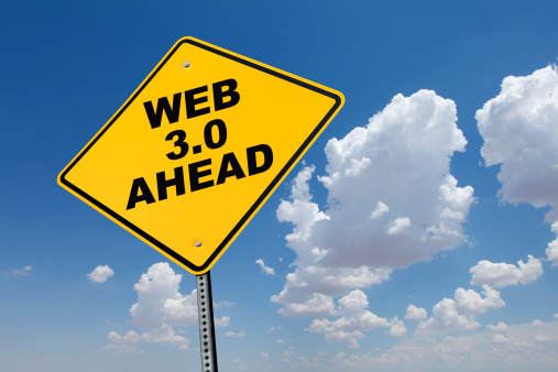 Road sign indicating Web 3.0 ahead.To see more road signs click on the link below: