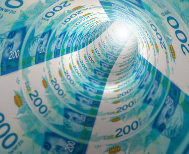 istock Israeli Shekel Tunnel 1852757521