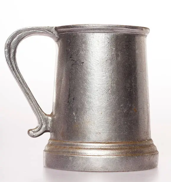 Old pewter mug.