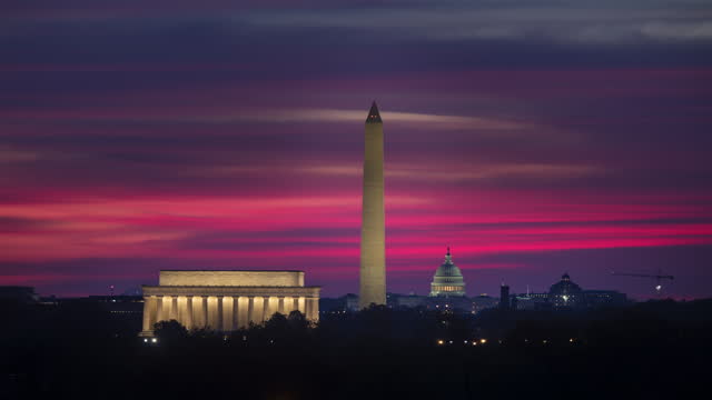 Washington DC sunrise