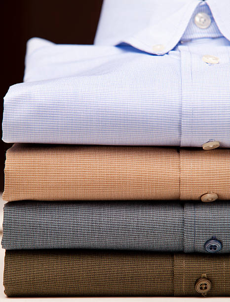 istock Close up of a mens shirts 185276784