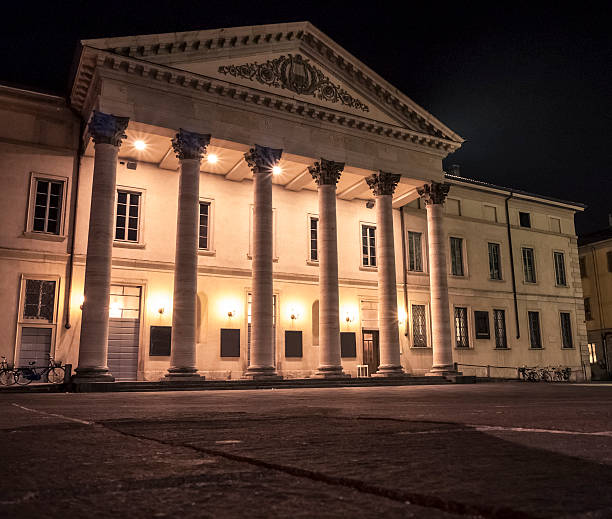 istock Theater in Como city by night 185277055