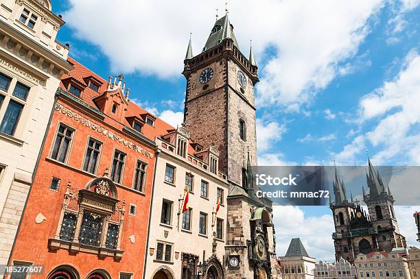 Prague Town Hall Stock Photo - Download Image Now - Architecture, Astronomical Clock, Astronomical Clock - Prague