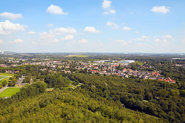 Aerial view of Ruhrgebiet