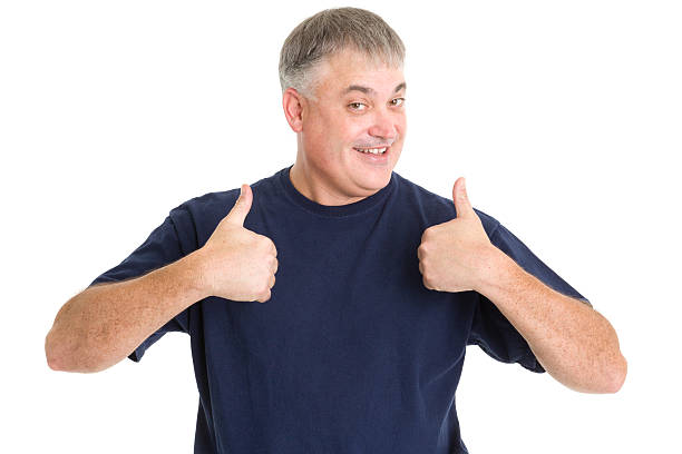 Man Gives Two Thumbs Up