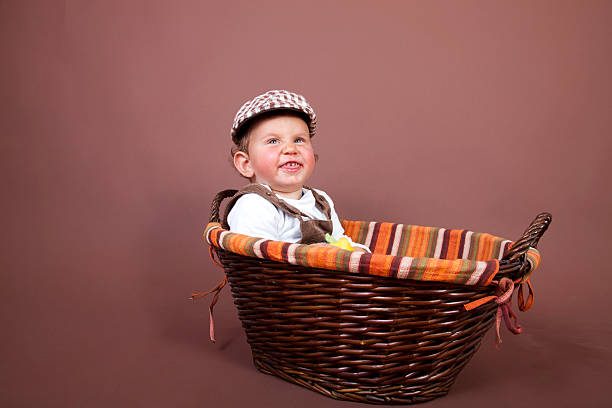 istock Baby in a Basket 185278206