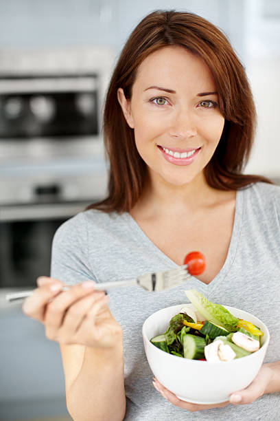 istock Salad a day keeps the doctor away 185278315