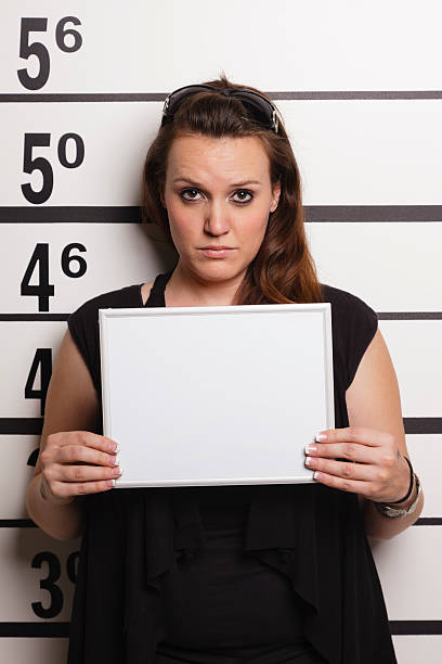 istock Mugshot of a Woman 185278812