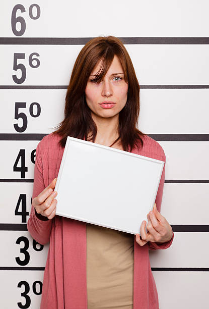 istock Mugshot of a Woman 185278823