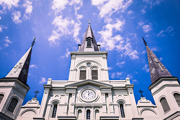 istock Christ church cathedral in New Orleans 185278959