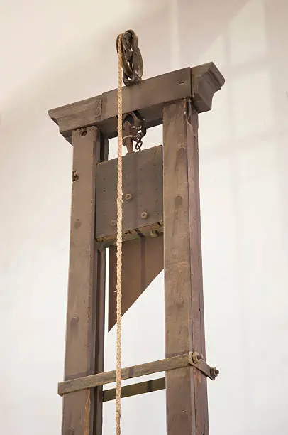 "A French guillotine used in the early 1930's to cut off heads of select prisoners in Vietnam.See more from Vietnam, as well as Laos and Cambodia:"