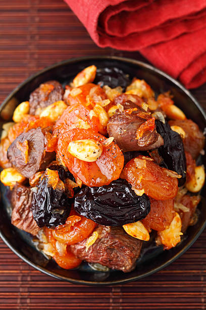 istock Honey trail mix in a black bowl 185280375