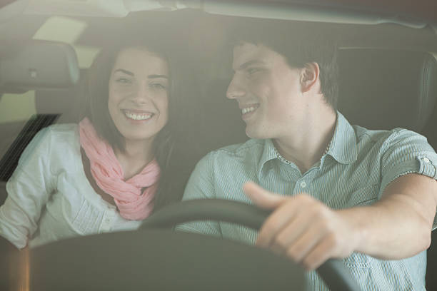 istock Couple buying car. 185280382