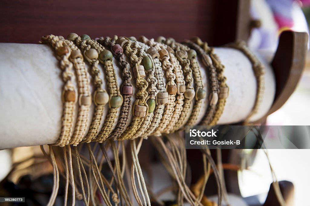 Bazar braceletes, pulseiras - Royalty-free Corfu Foto de stock