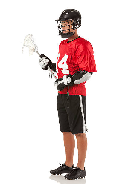 istock Profile of a lacrosse player 185280851