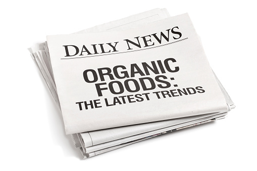 Newspaper Headlines Organic Food Trends.Click here to see all of my Newspaper images: