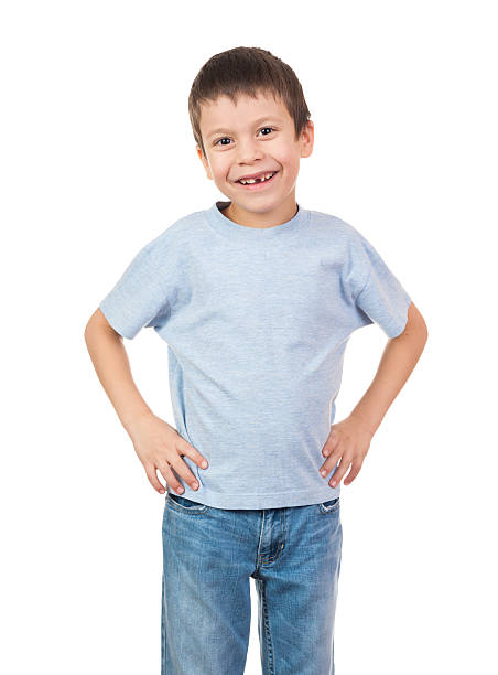 istock Boy portrait with a lost tooth 185281680