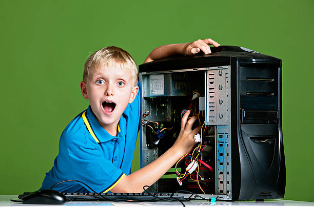 Baby Fixing Computer 1,700+ Kids Dress Up Computer Stock Photos, Pictures & Royalty-Free ...