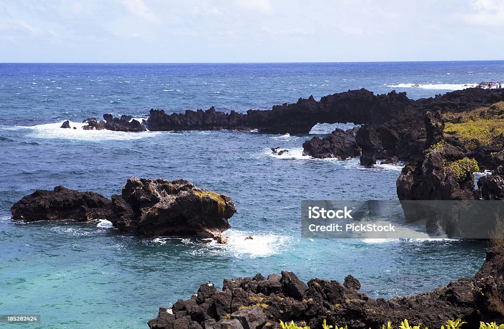 ハワイ、マウイワイアナパナパ国立公園 - ハワイ諸島のロイヤリティフリーストックフォト