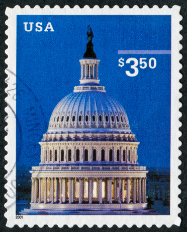 vintage us postage stamp