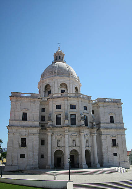 National Pantheon The Cathedral where the most distinguished figures of Portuguese history are buried national pantheon lisbon stock pictures, royalty-free photos & images