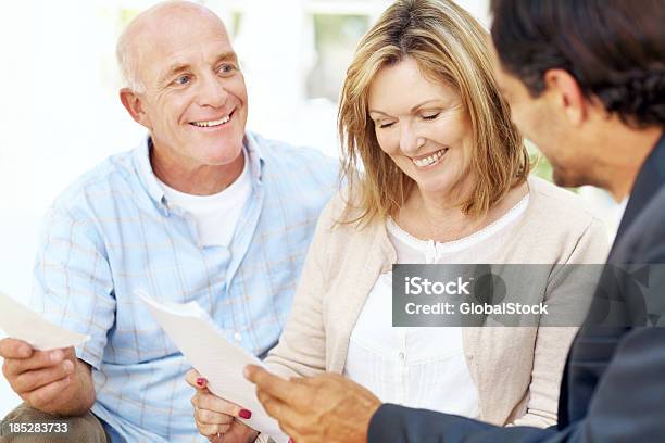 Were Getting The Best Retirement Advice Stock Photo - Download Image Now - Business Person, Businessman, Customer