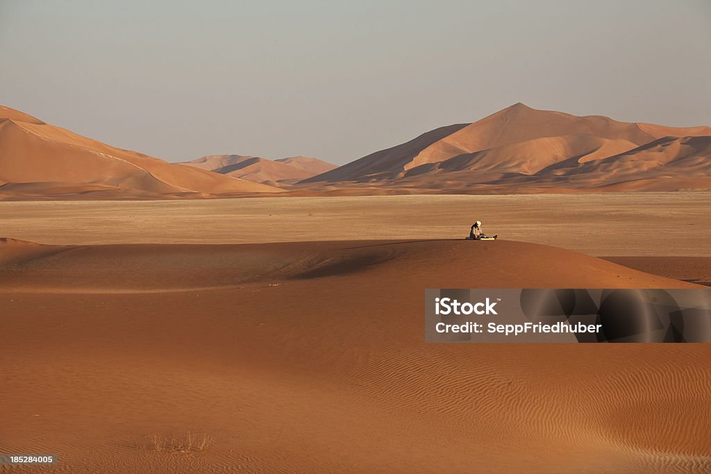 Nel deserto Lonesome - Foto stock royalty-free di Arabia