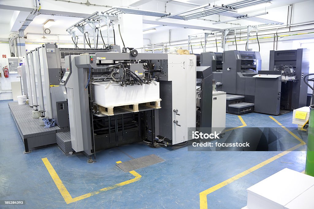 オフセット印刷機 - オフセット印刷のロイヤリティフリーストックフォト
