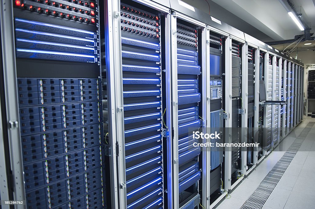 Hi-Tech Data Center - Royalty-free Backup Foto de stock