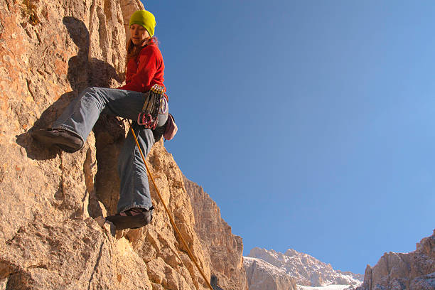istock Woman Rockclimber 185286727